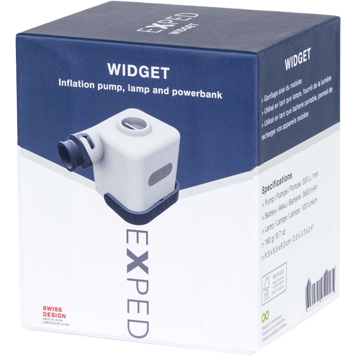 Exped Widget Electric Pump Hike & Camp