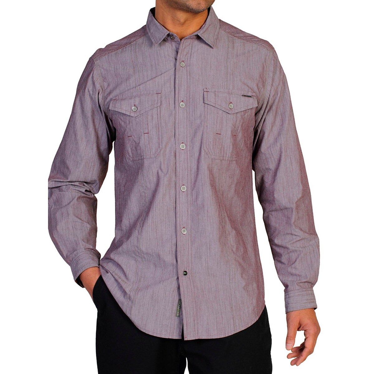 ExOfficio Ferrara Chambray Shirt - Long-Sleeve - Men's - Clothing