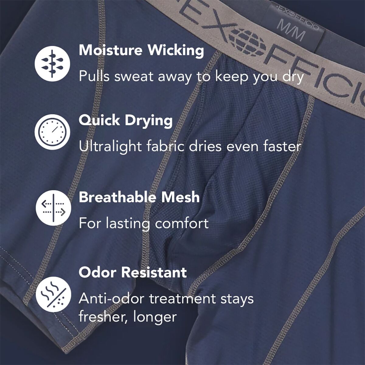 ExOfficio Damen Give-N-Go 2.0 Sport Mesh Hipster - Ultraleichte Reiseunterwäsche Active Fit