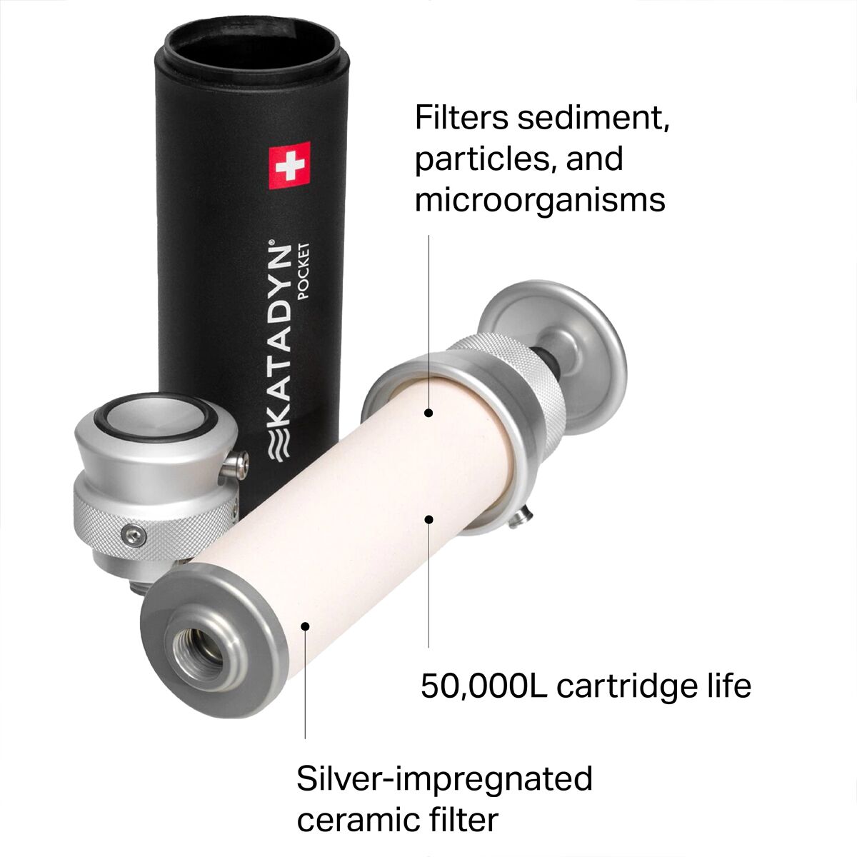 Katadyn Pocket Water Microfilter - Hike & Camp