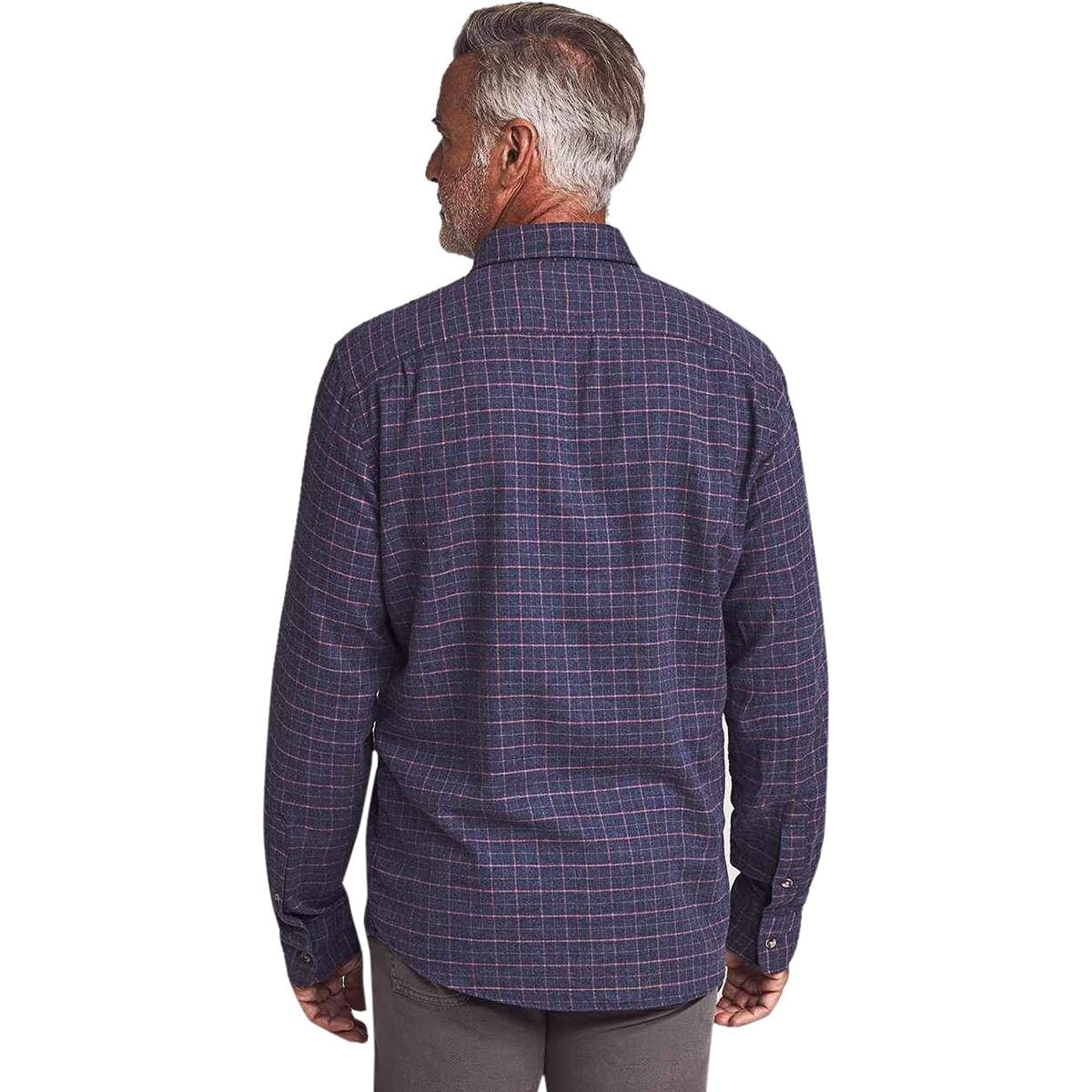Faherty Stretch Featherweight Flannel Shirt - Men's | Backcountry.com