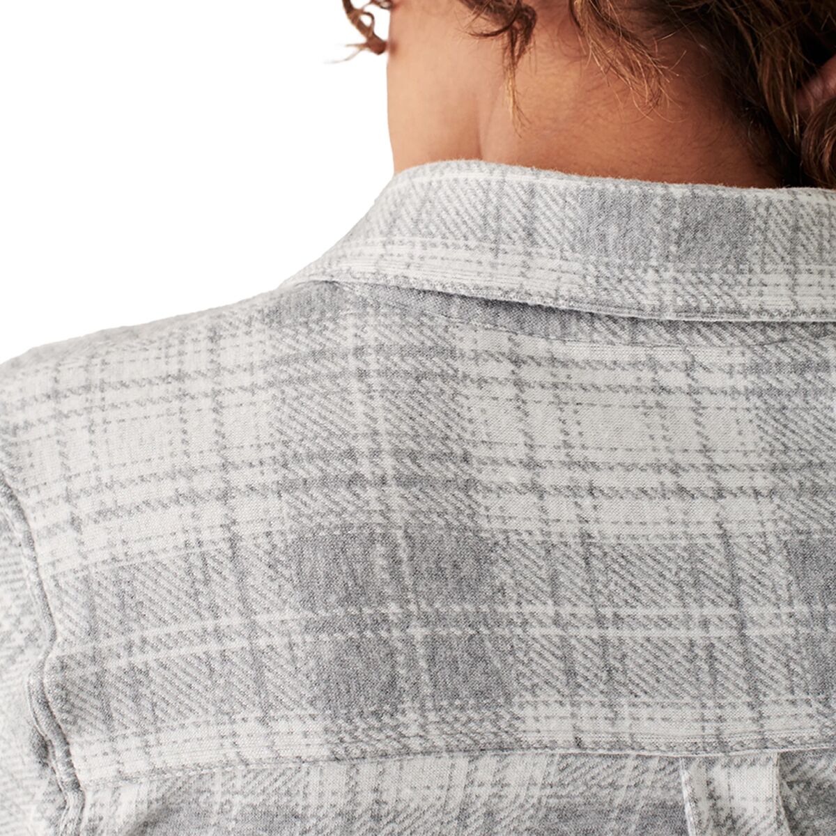 Faherty Legend Plaid Sweater Shirt Women's Clothing