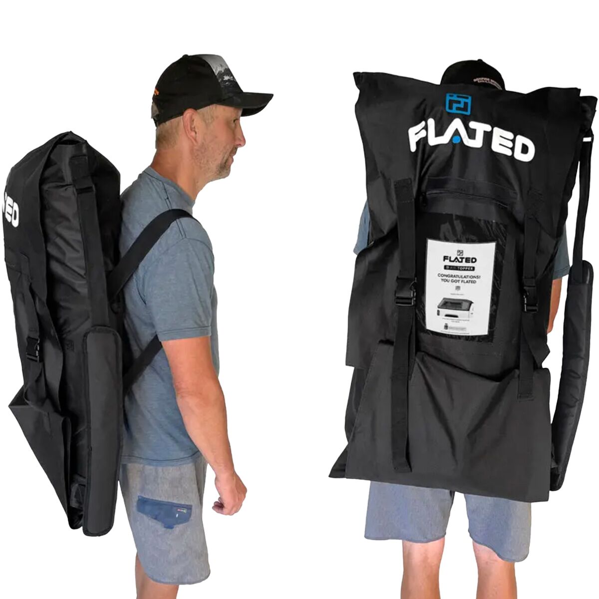 Flated Air-Deck Mid-Size Bed
