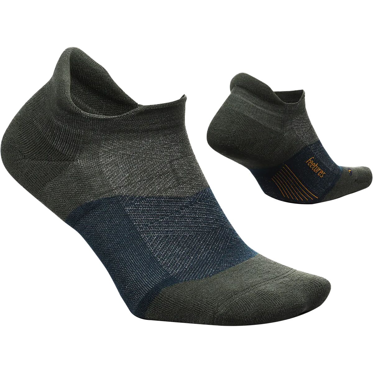 Feetures! Merino 10 Ultra Light No Show Tab Sock Clothing