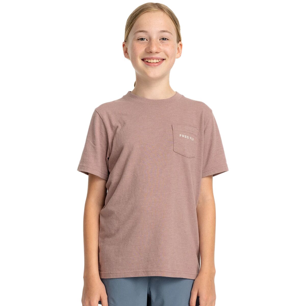 Free Fly Comfort On Pocket T-Shirt - Kids´