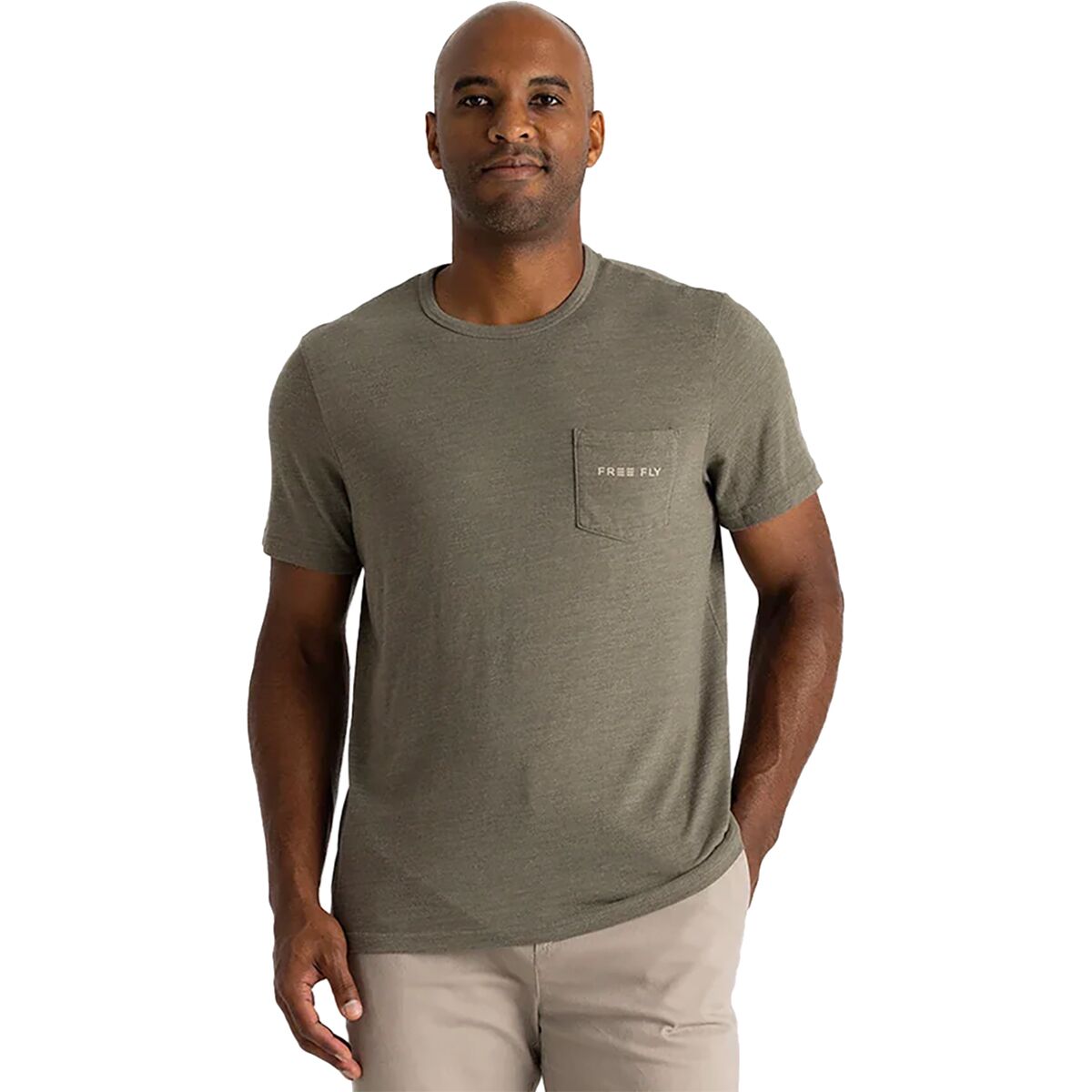 Free Fly Vintage Camo Redfish Pocket T-Shirt - Men´s