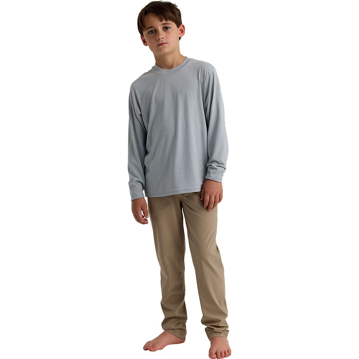 Free Fly Bamboo Shade Long-Sleeve Top - Boys´