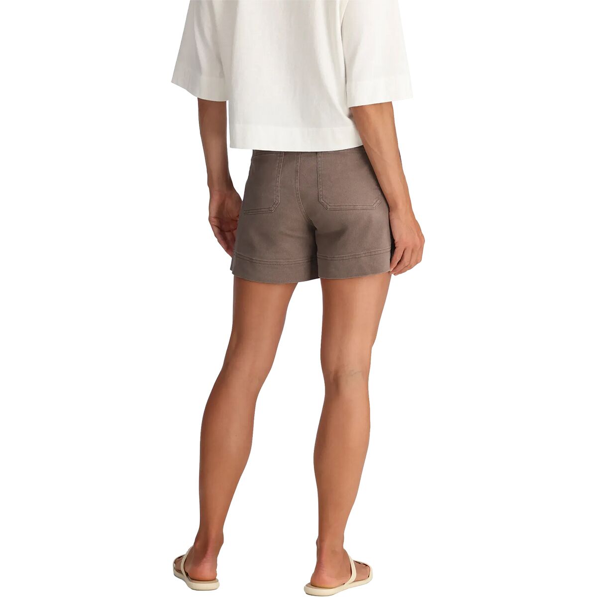 Женские шорты Free Fly Folly Twill, цвет: Серо-бежевый — фото 2