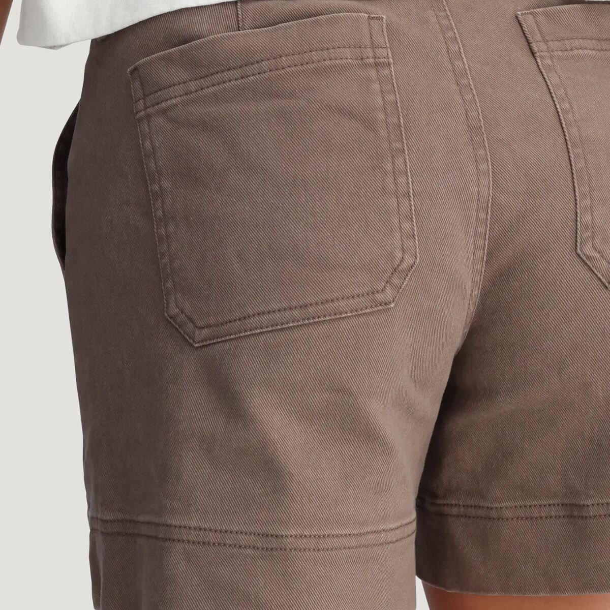 Женские шорты Free Fly Folly Twill, цвет: Серо-бежевый — фото 4