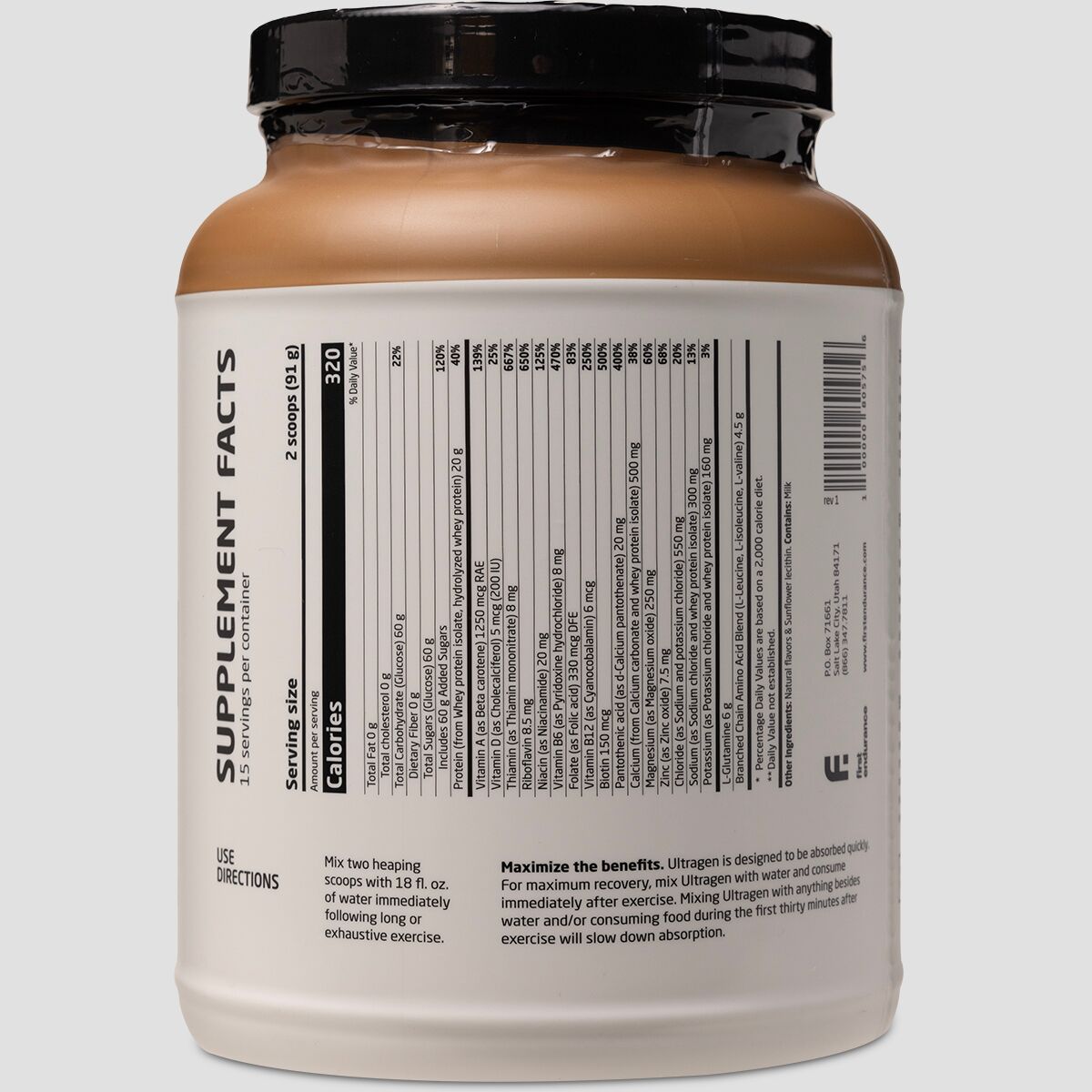 First Endurance Ultragen Recovery Drink