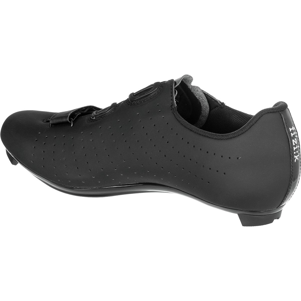 Chaussures De Cyclisme Fizik Tempo R5 Overcurve - Taille 42.5 EU / 9 1/4 US - Noires Et Blanches