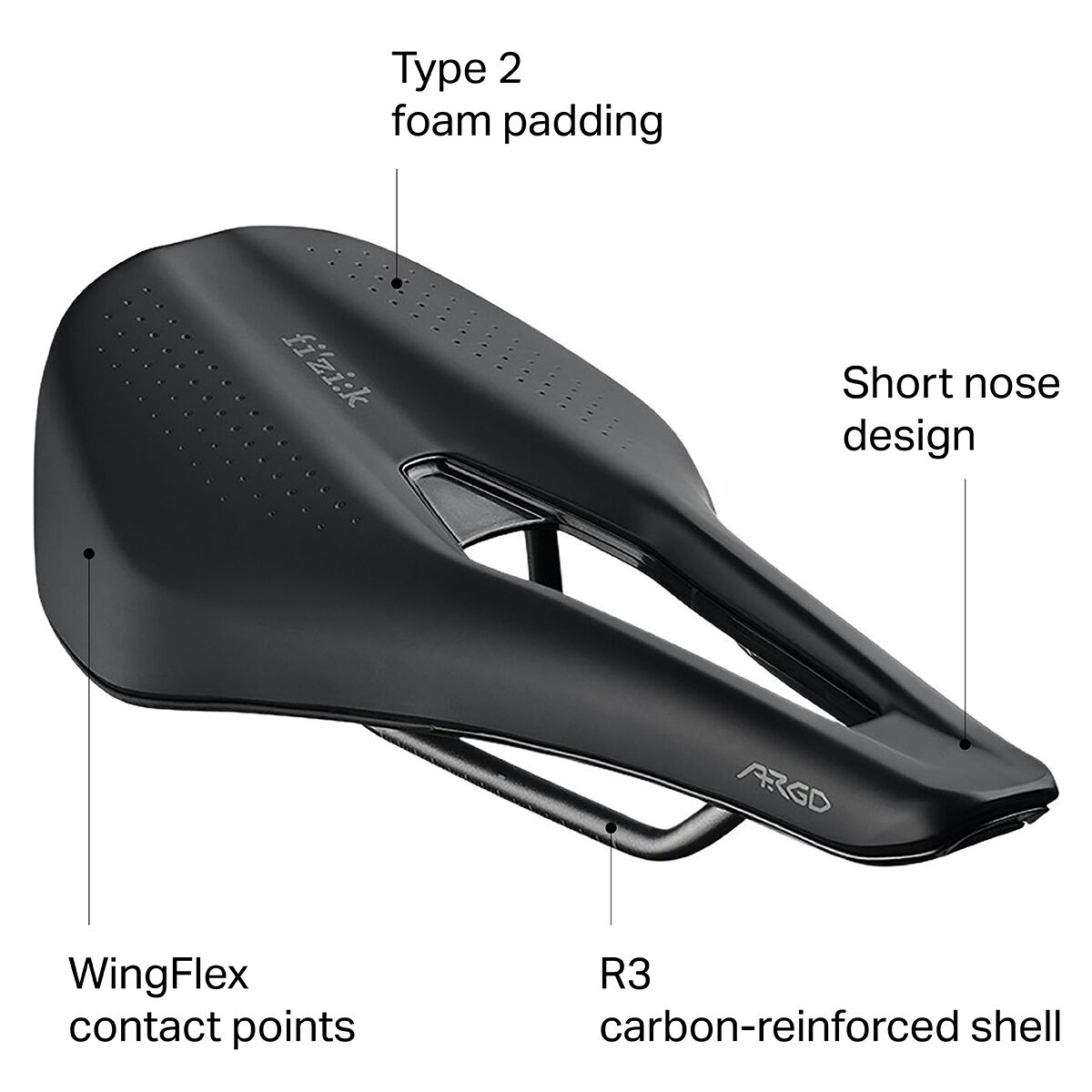 Fi´zi:k Argo Tempo R3 Saddle
