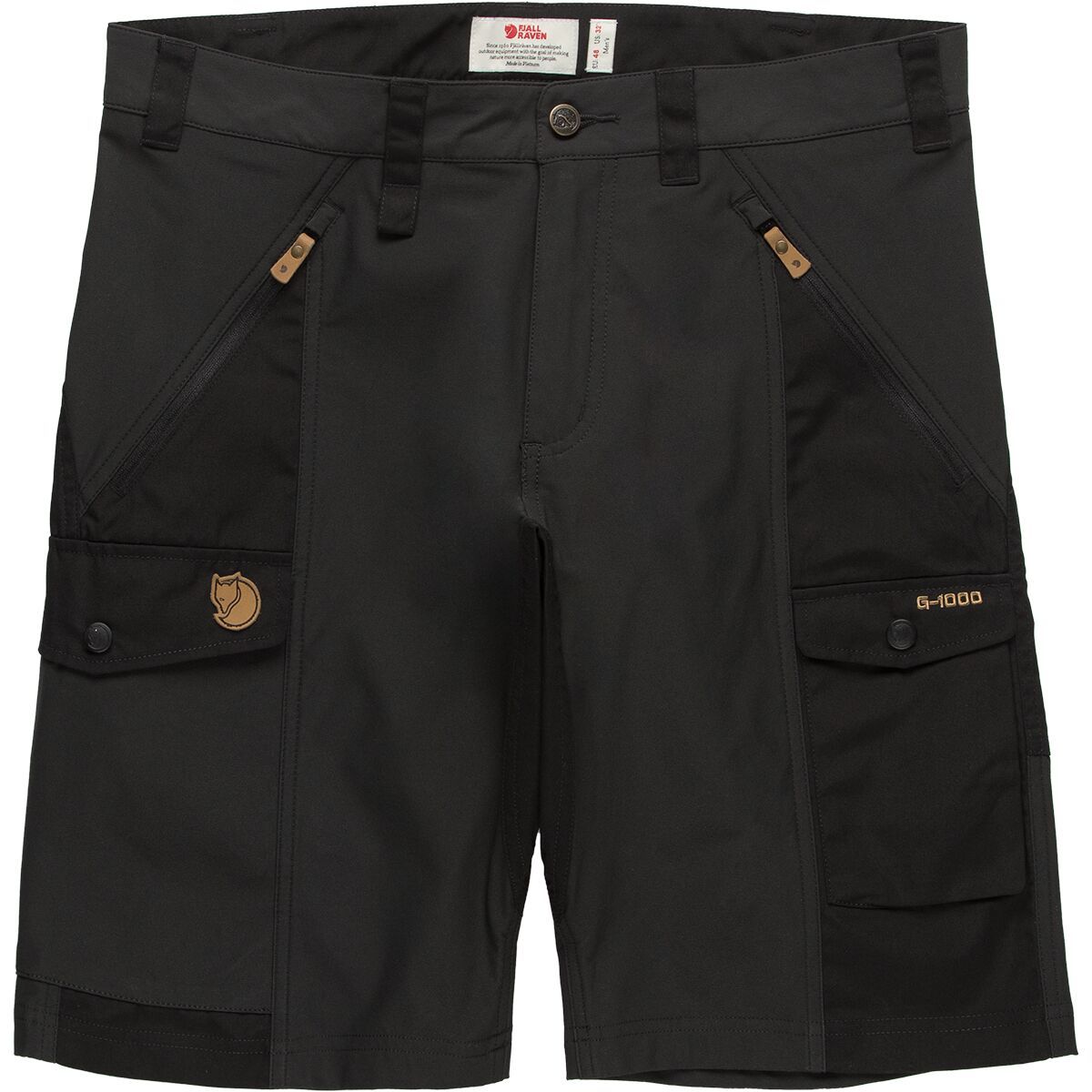FJ/ÄLLR/ÄVEN Pantalones Cortos para Hombre Abisko