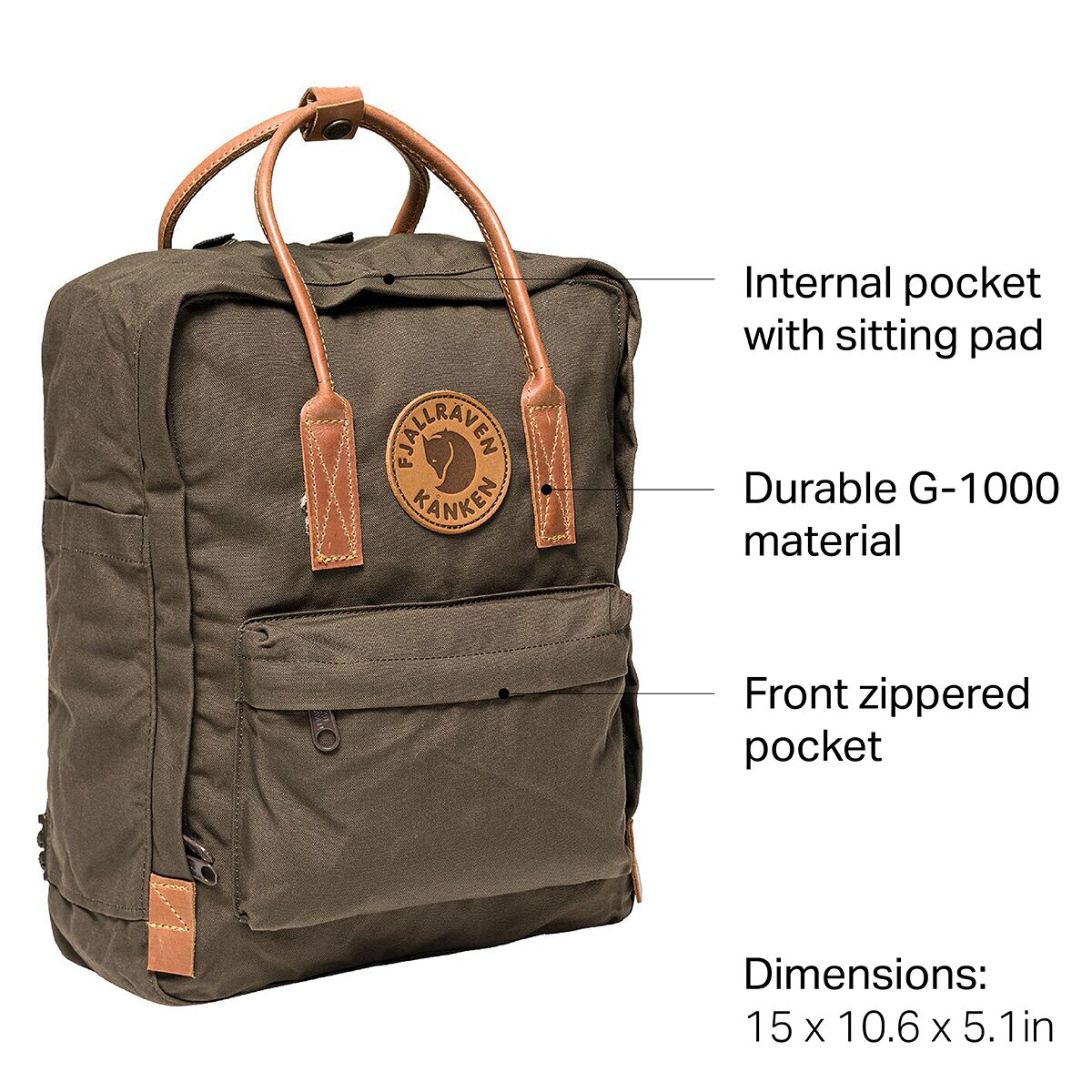 Fjallraven Kanken No.2 16L Backpack