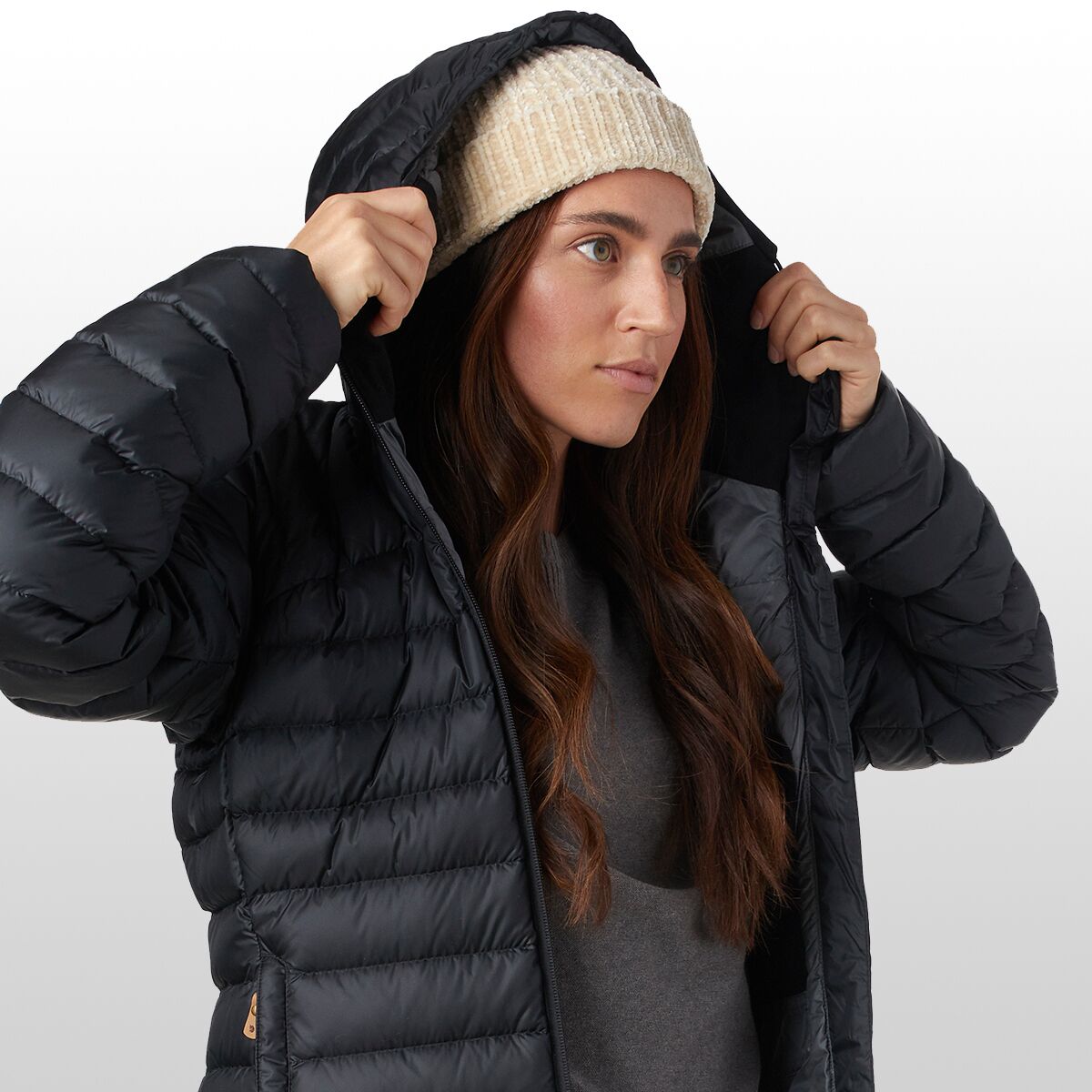 fjallraven snow flake parka women's down jacket
