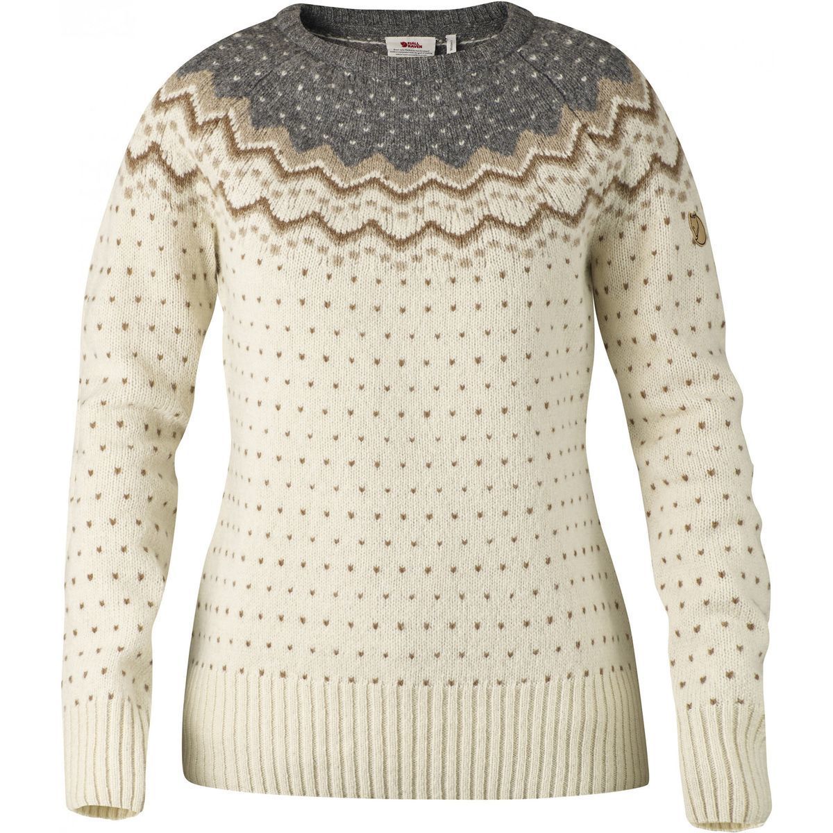 fjällräven övik knit sweater w dark navy