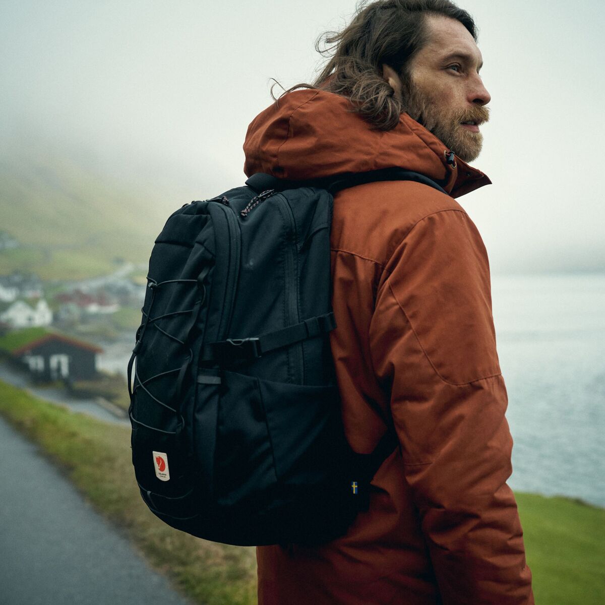 Мужская куртка Fjallraven Skogso Padded, цвет: Autumn Leaf — фото 3