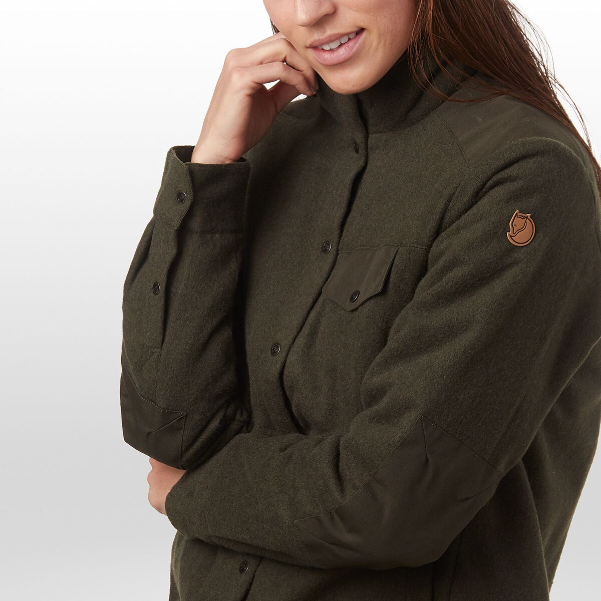 wool padded coat