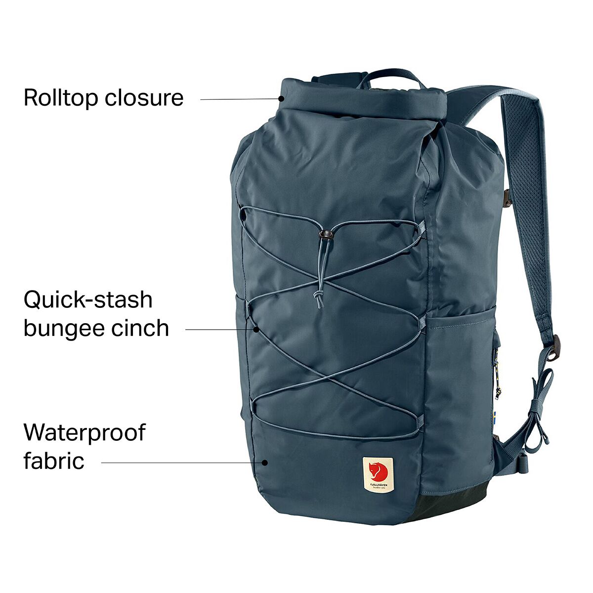 rolltop rucksack fjällräven
