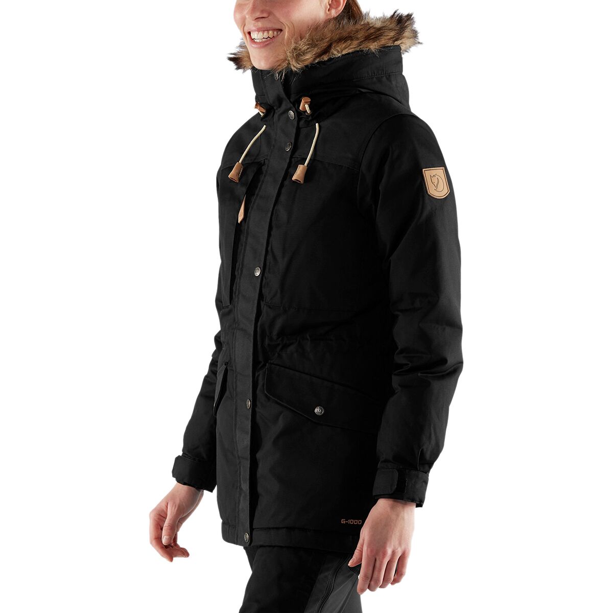 Женская куртка Fjallraven Singi Down Jacket, цвет: Чёрный