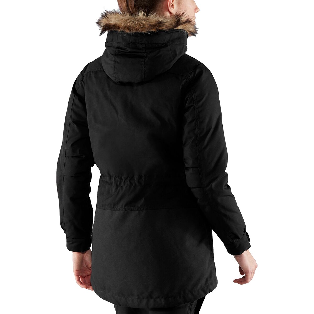 Женская куртка Fjallraven Singi Down Jacket, цвет: Чёрный — фото 2