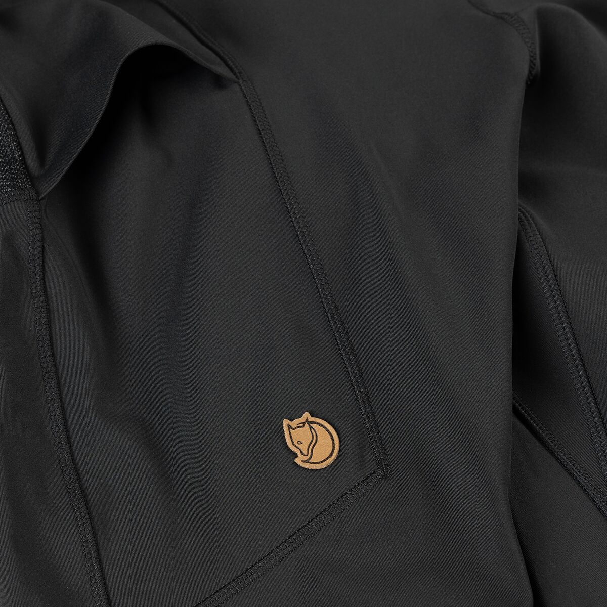 Женские брюки Fjallraven Abisko HD Trekking Tight, цвет: Чёрный — фото 4