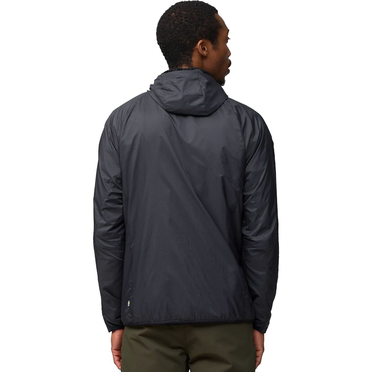 Мужская куртка Fjallraven Keb Thermal Wind, цвет: Чёрный — фото 2