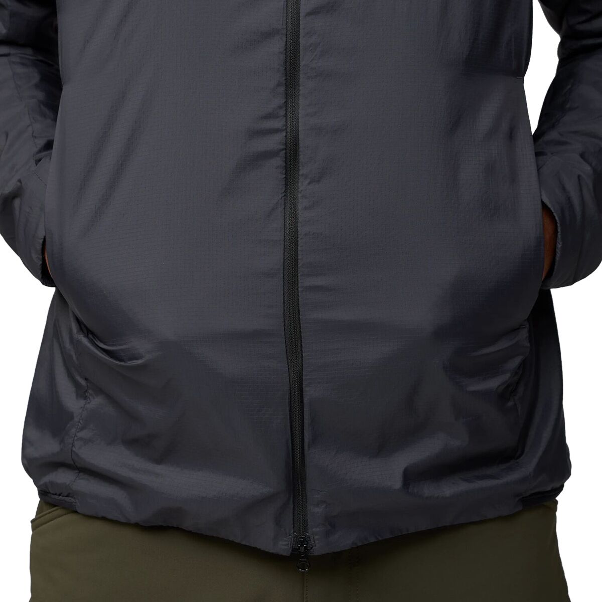 Мужская куртка Fjallraven Keb Thermal Wind, цвет: Чёрный — фото 9
