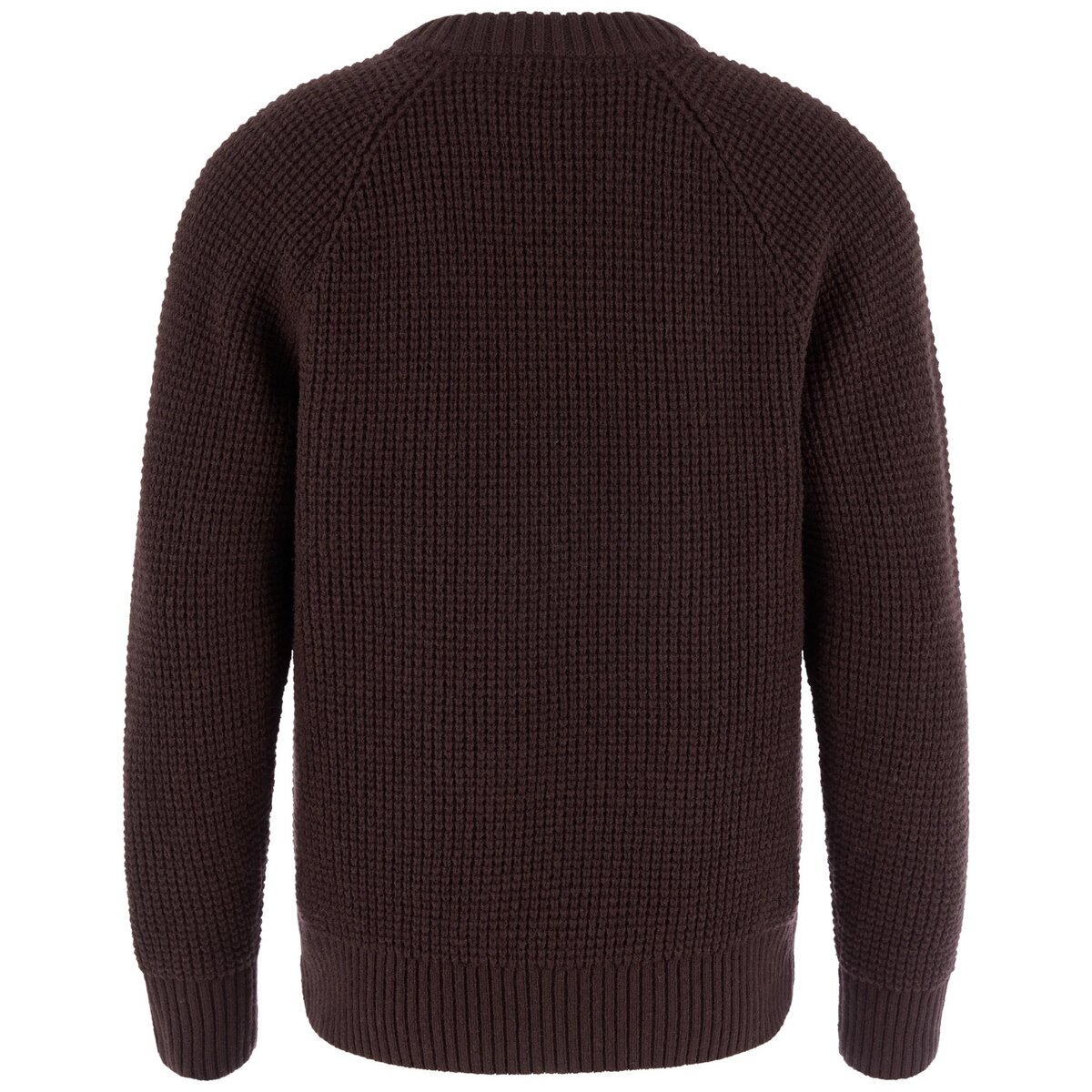 Мужской свитер Fjallraven Ovik Waffle Knit, цвет: Чёрный дубовый — фото 2