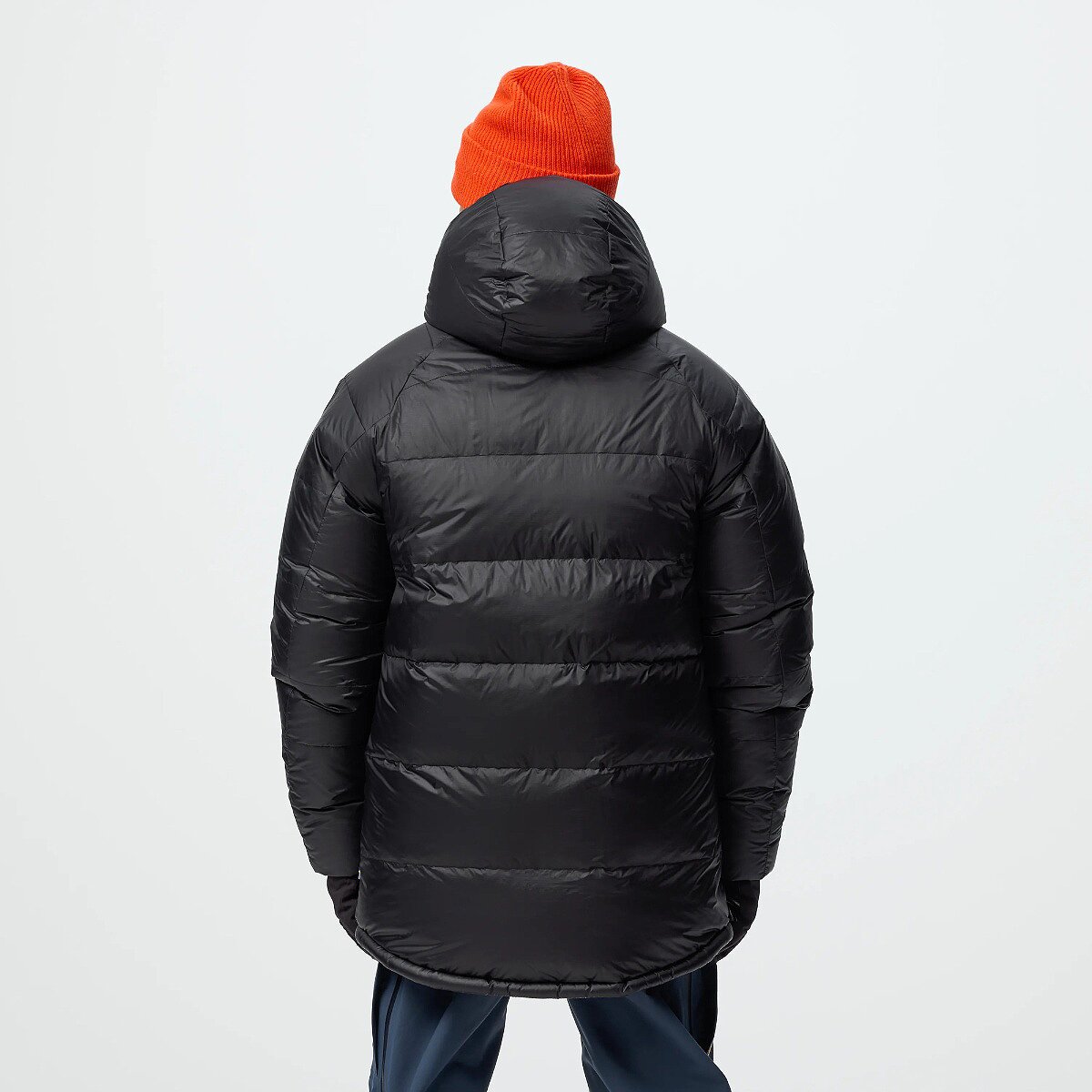 Мужская куртка Fjallraven Bergtagen Topp Down, цвет: Чёрный — фото 3