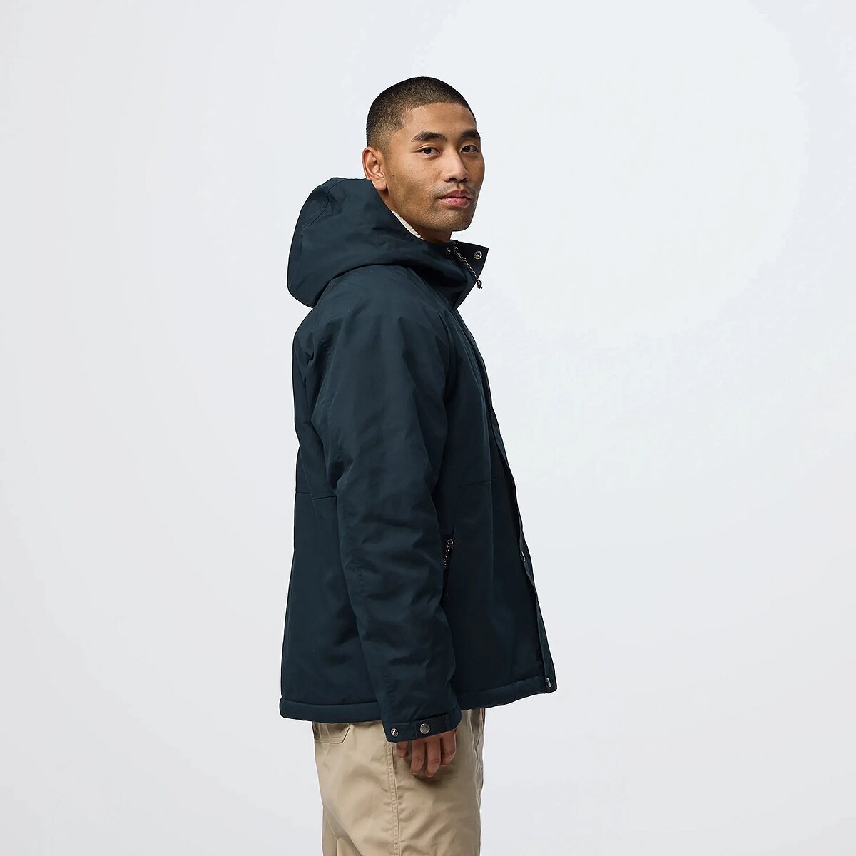 Мужская куртка Fjallraven Vardag G-1000 Pile, цвет: Тёмный тёмно-синий — фото 9