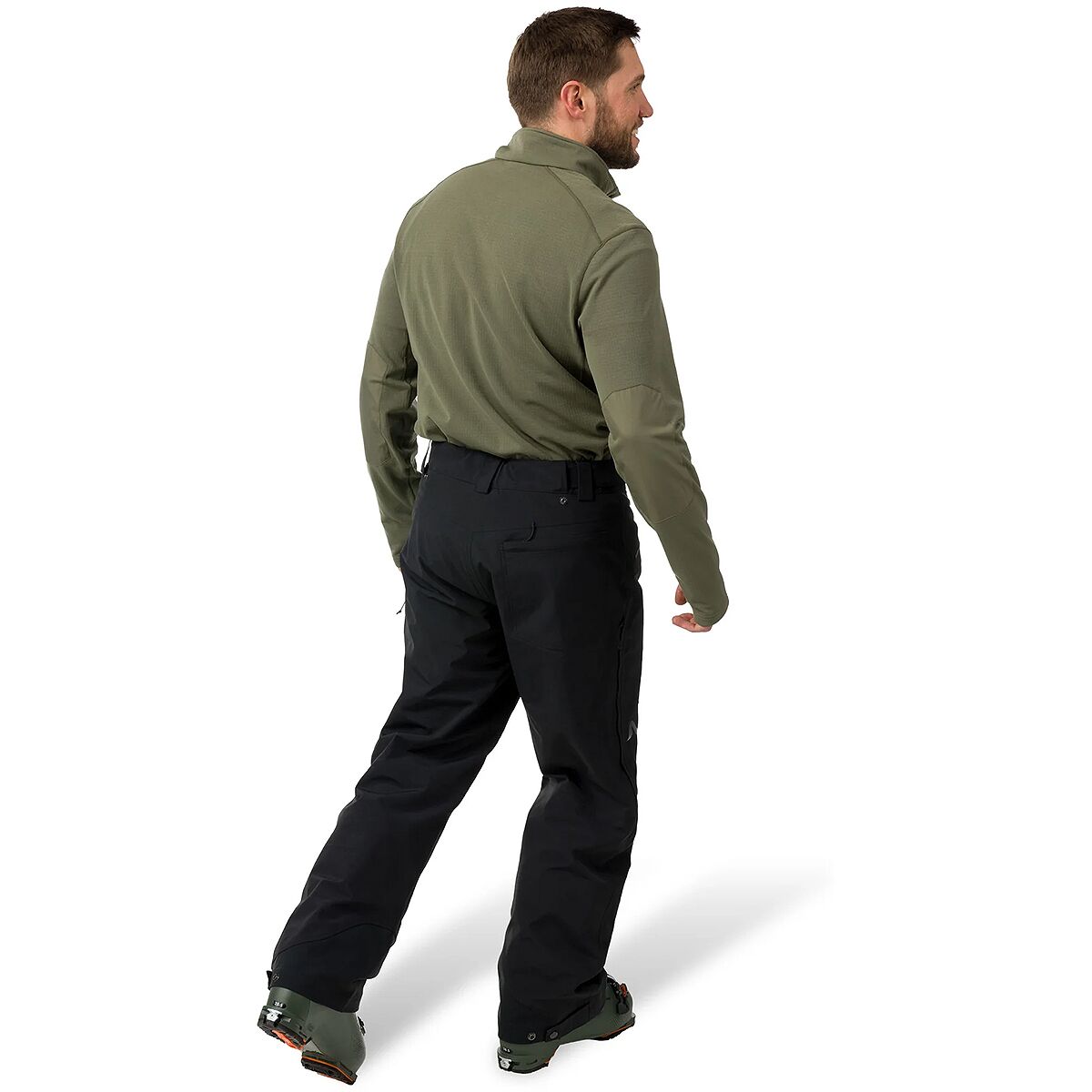 Мужские брюки Flylow Cage Pant, цвет: Чёрный — фото 5