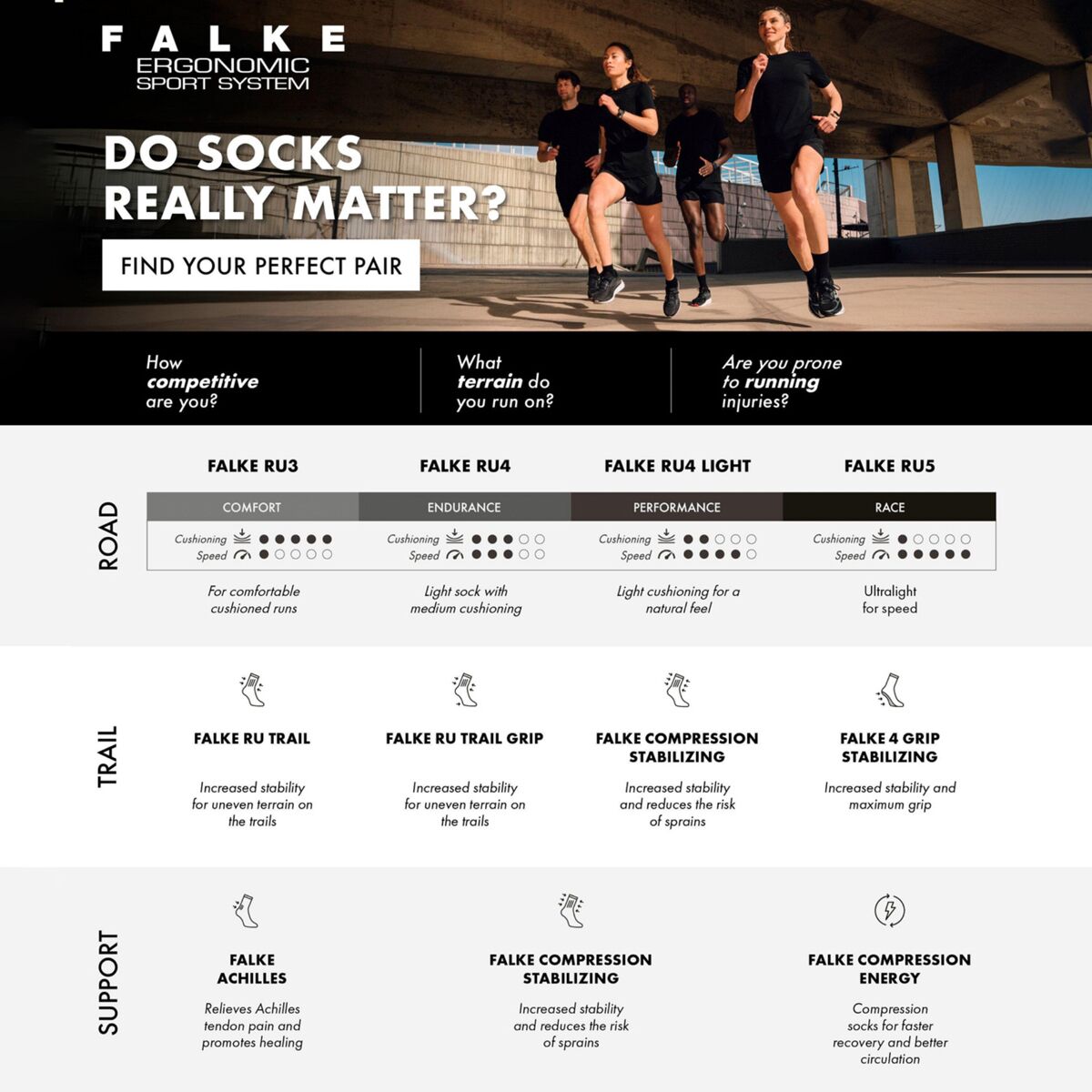 Falke RU5 Race Sock