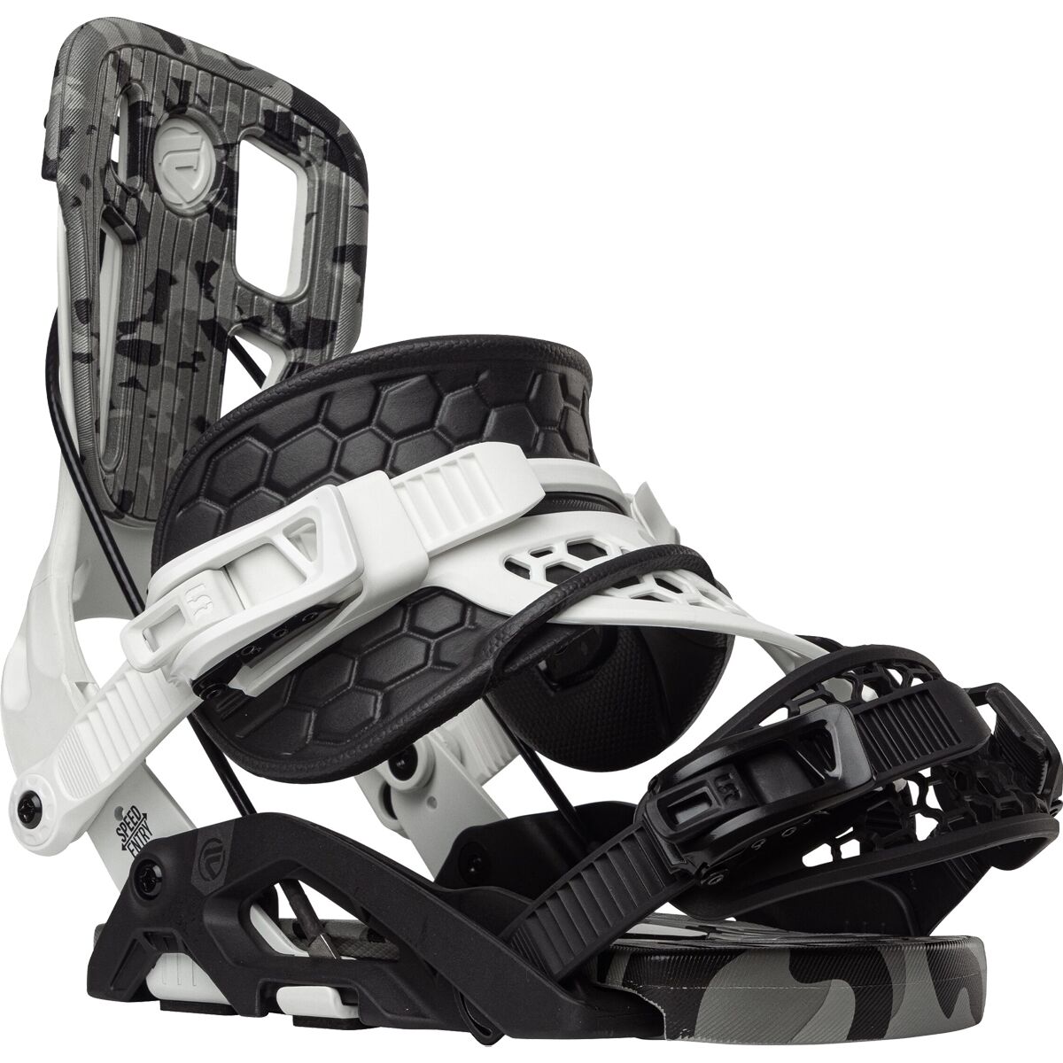 Flow Fuse Hybrid Snowboard Binding 2024 Snowboard
