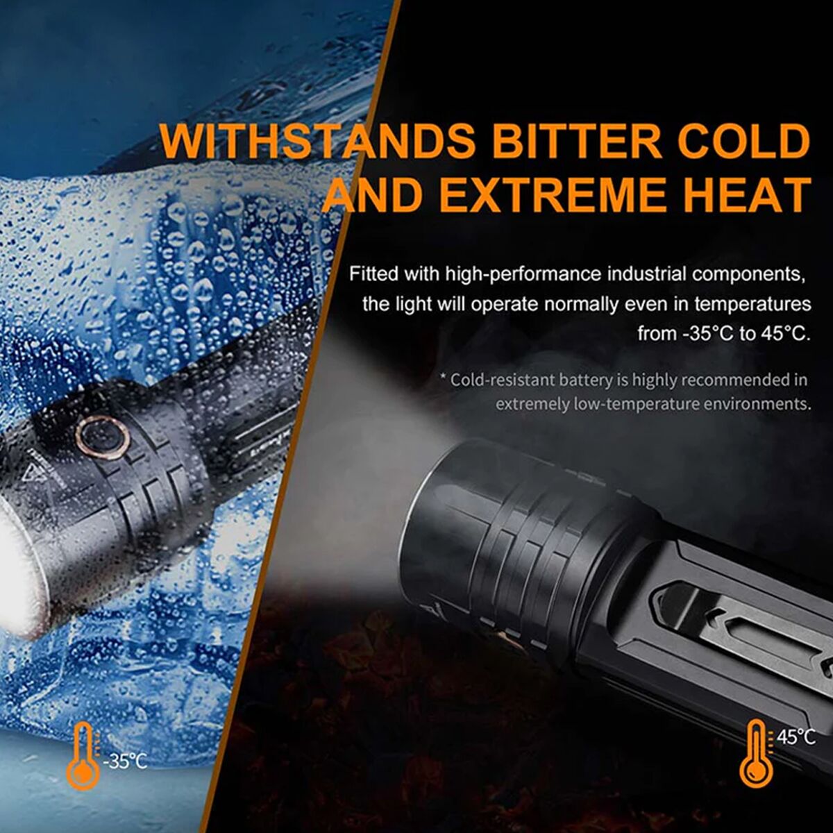Fenix LR35R Flashlight