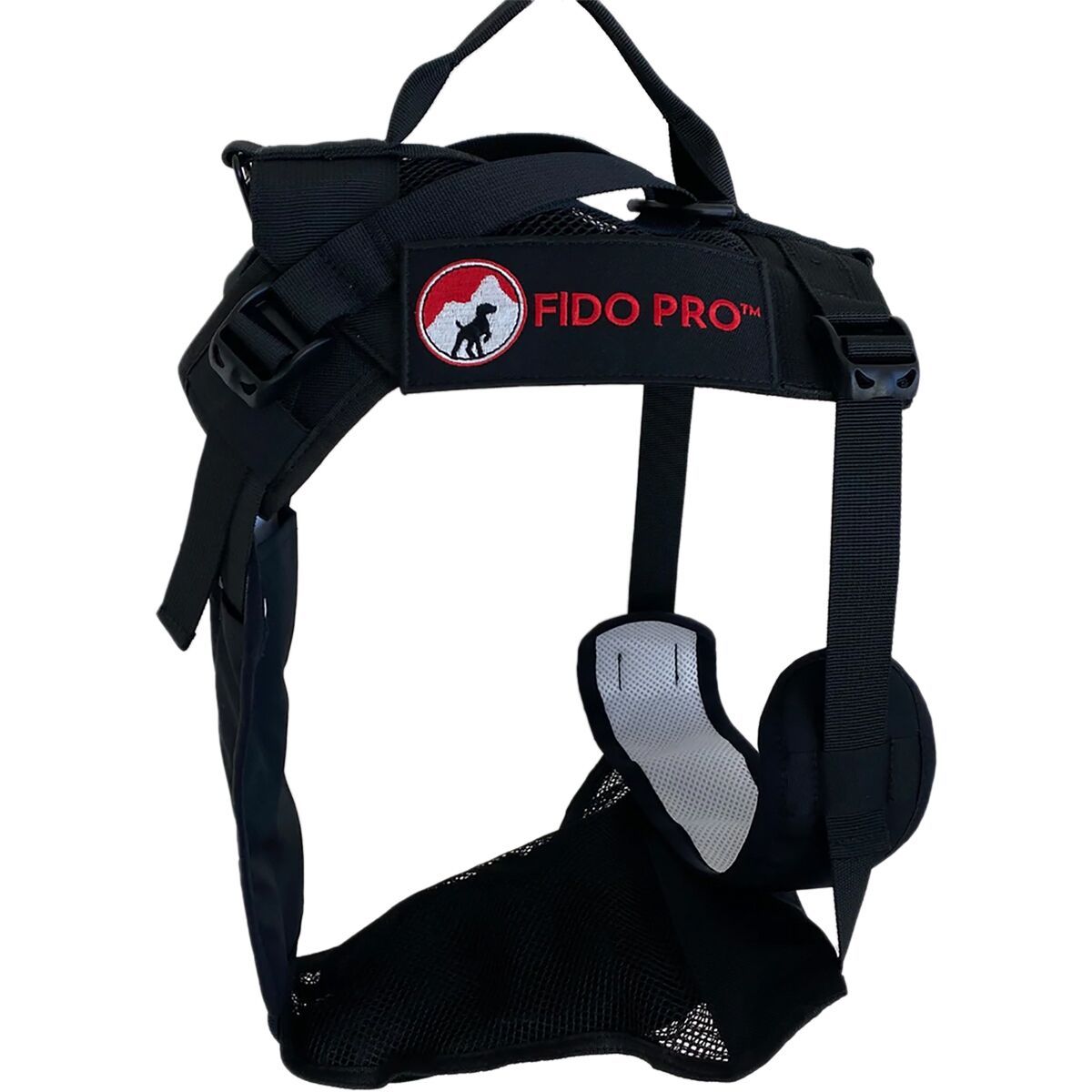Fido Pro Panza Harness + Deployable Emergency Dog Rescue Sling Hike