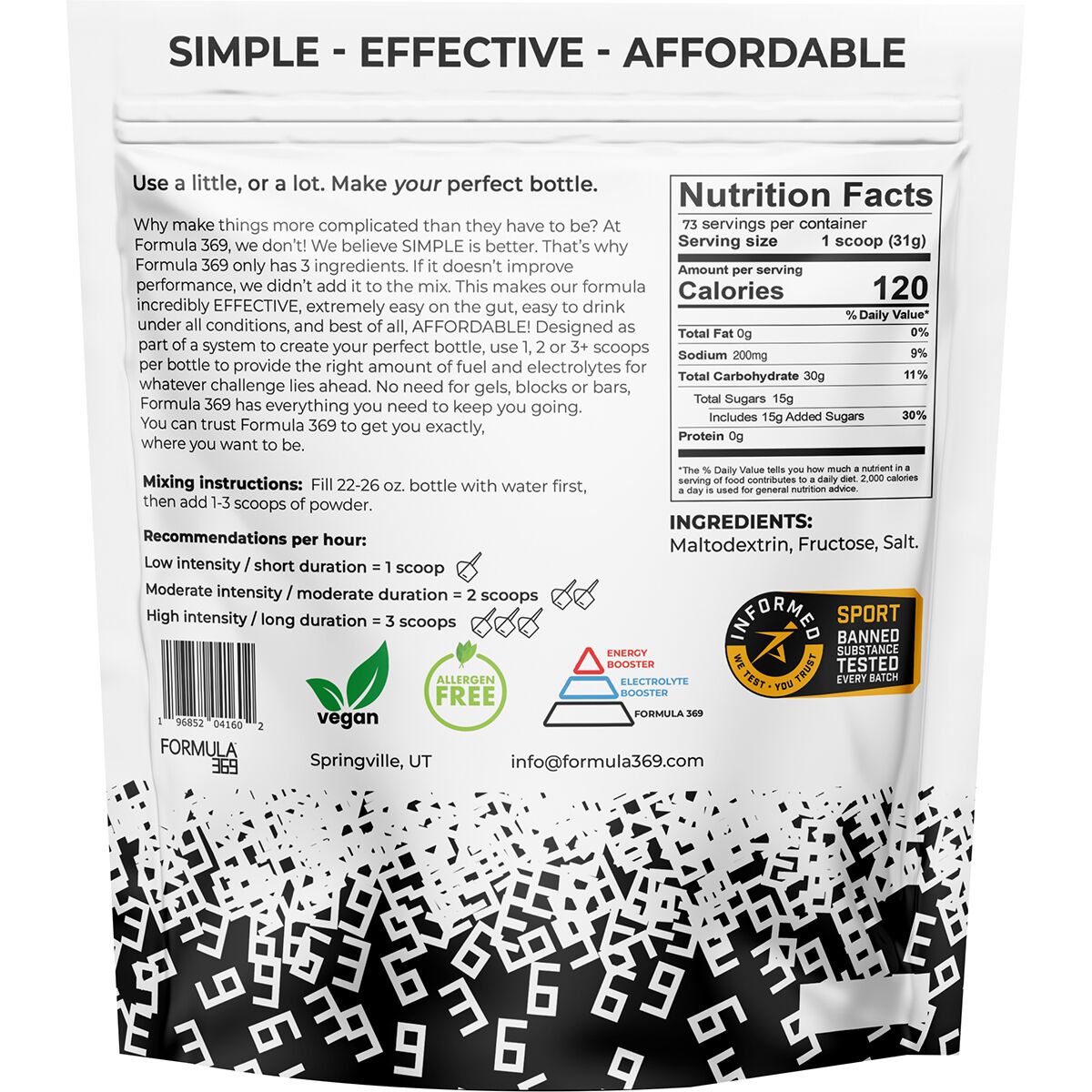 Formula 369 Drink Mix