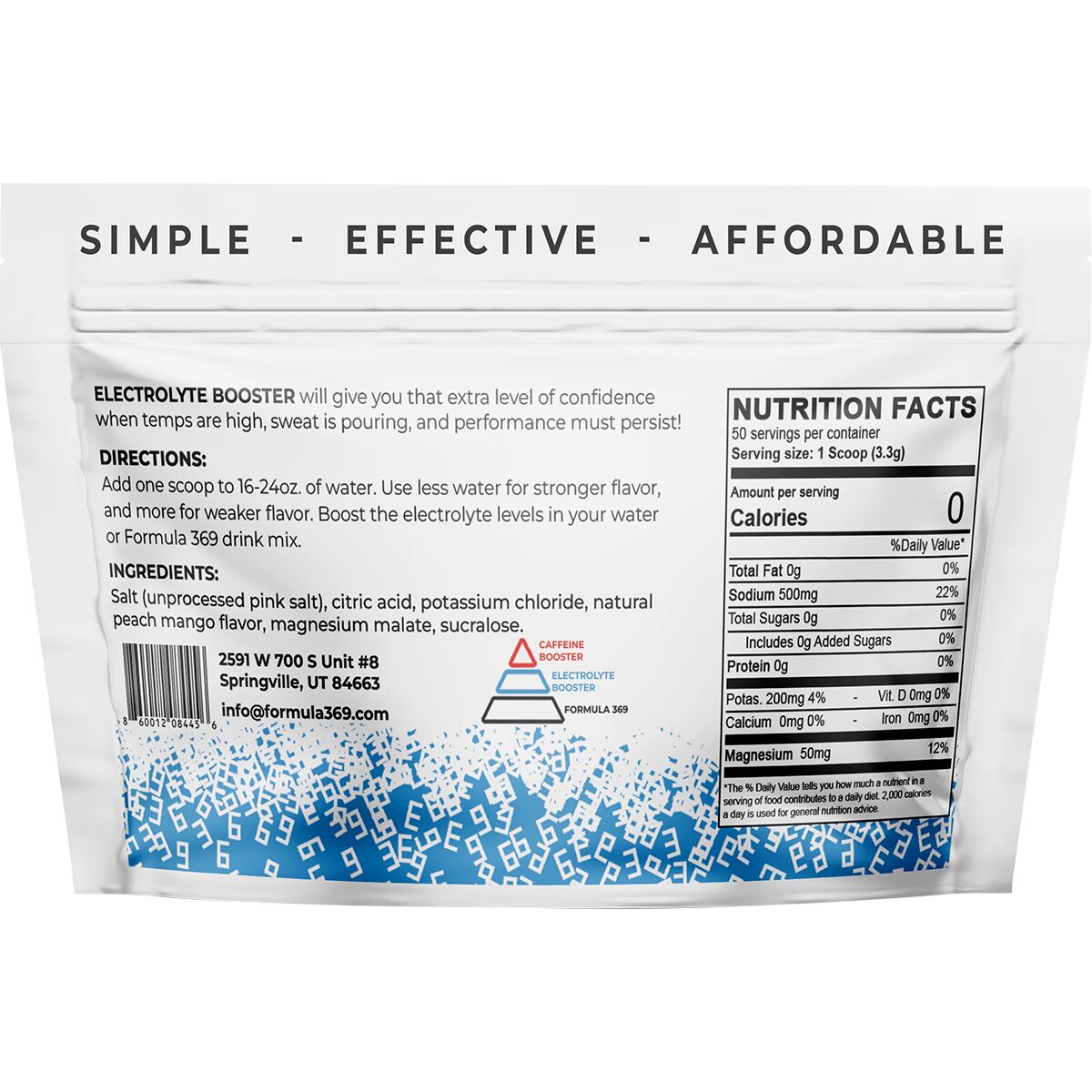 Formula 369 Electrolyte Booster
