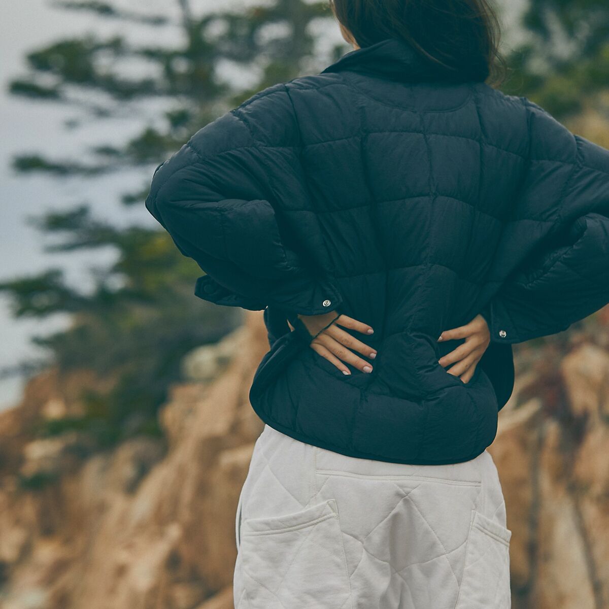 Женская куртка FP Movement Pippa Packable Puffer, цвет: Чёрный — фото 5
