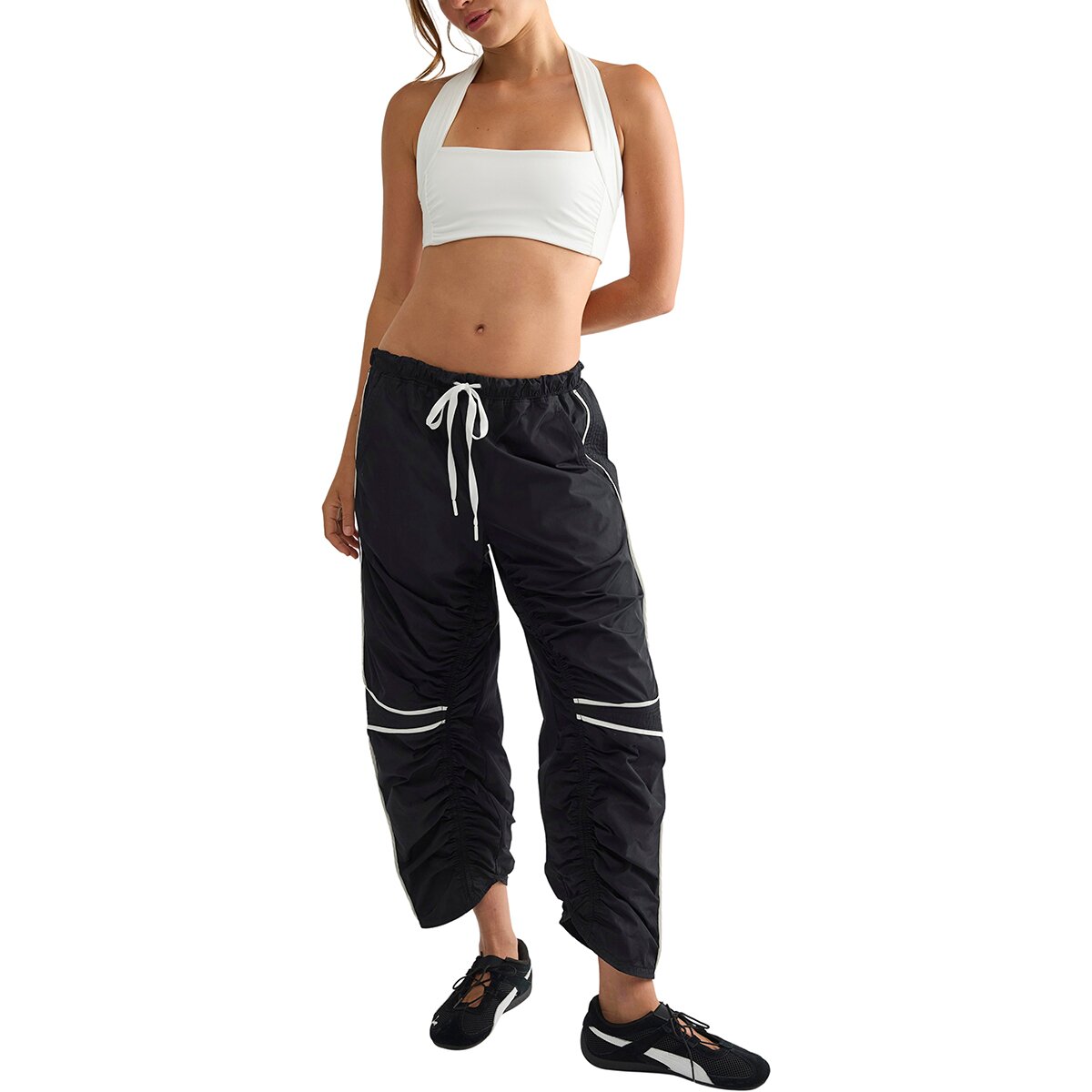 Женские брюки FP Movement Track Star Pant, цвет: Чёрный комбинированный — фото 8