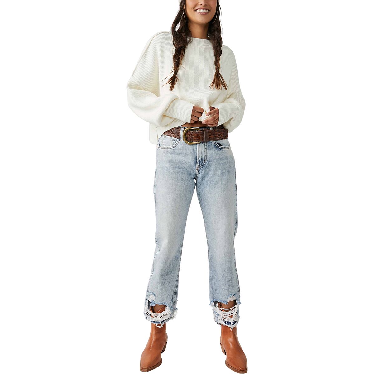 Free People Easy Street Crop Pullover - Women´s