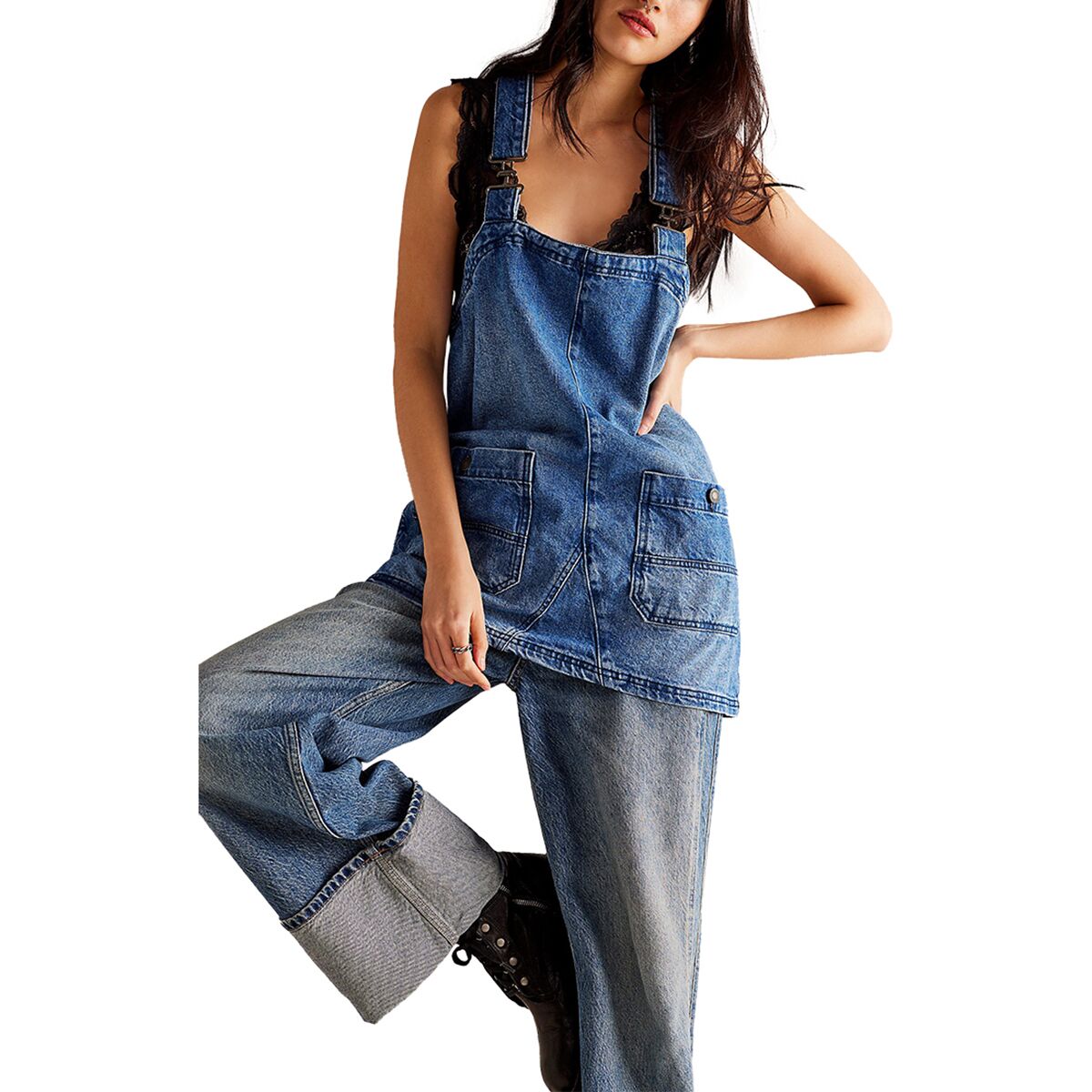 Free People Overall Smock Mini Dress - Women´s