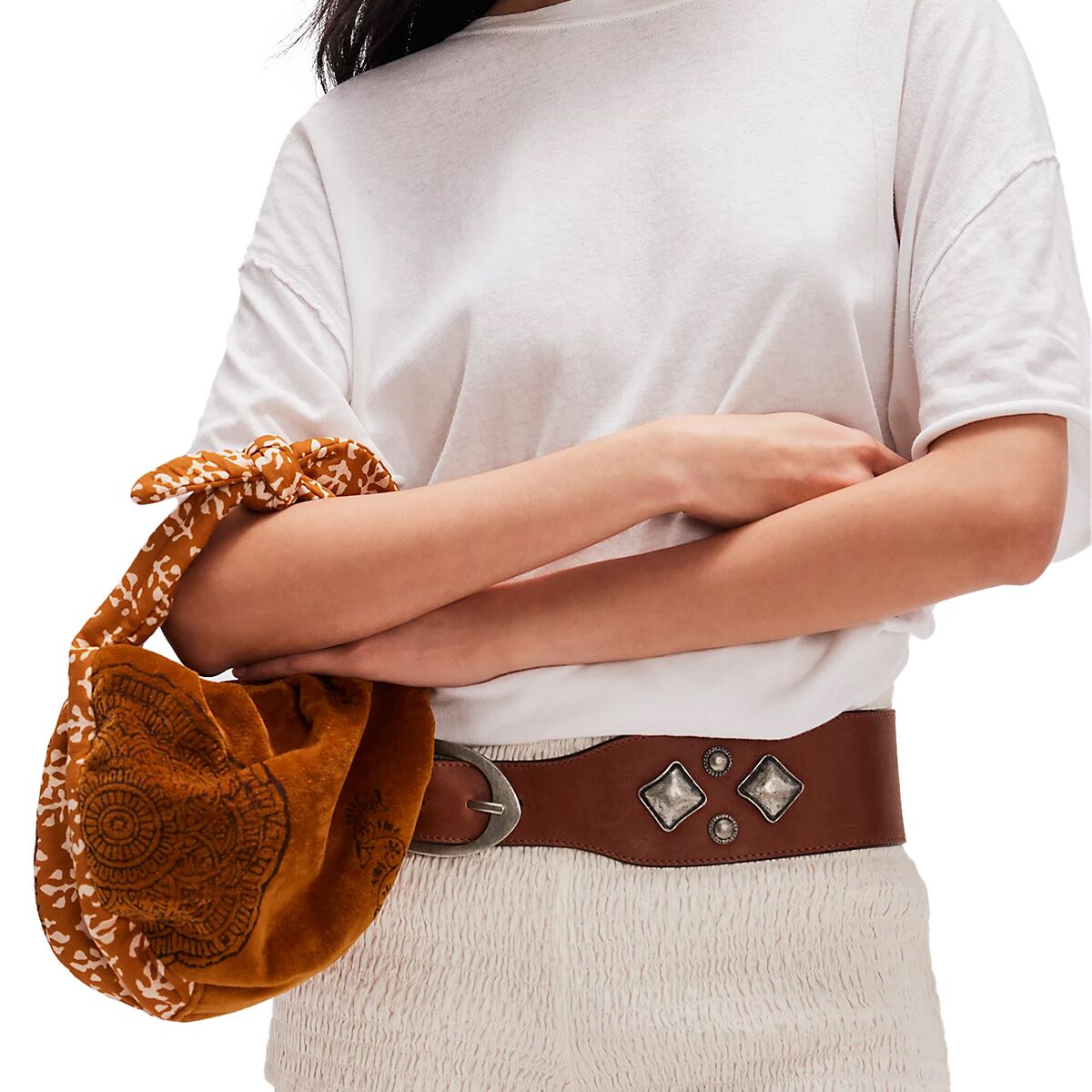 Free People Aria Mini Velvet Crossbody Bag - Women´s