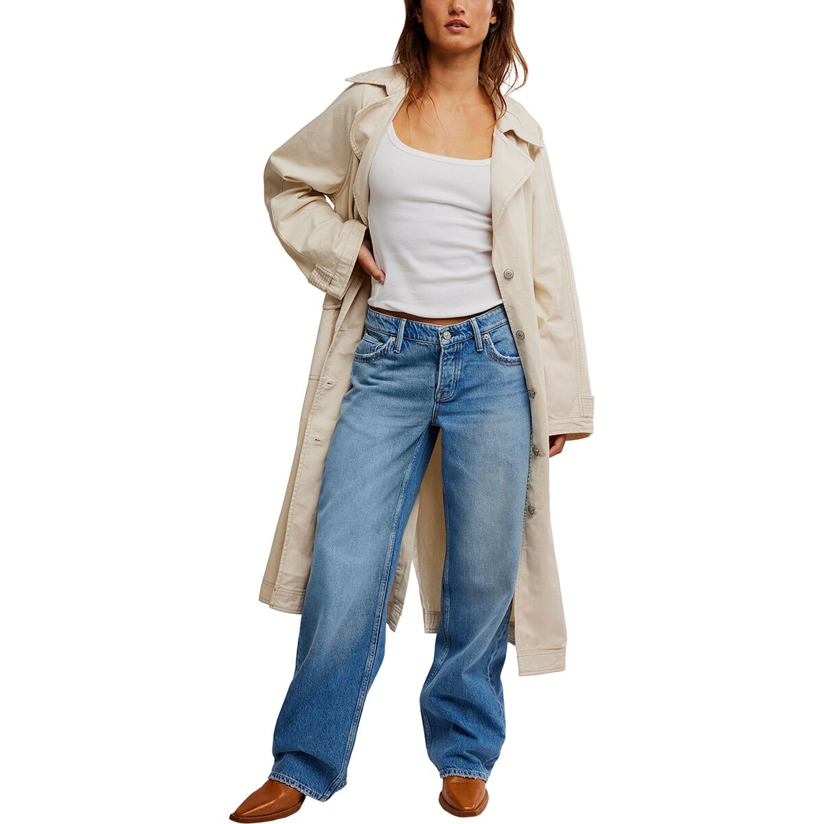 Free People Tennessee Low Rise BF Pant - Women´s