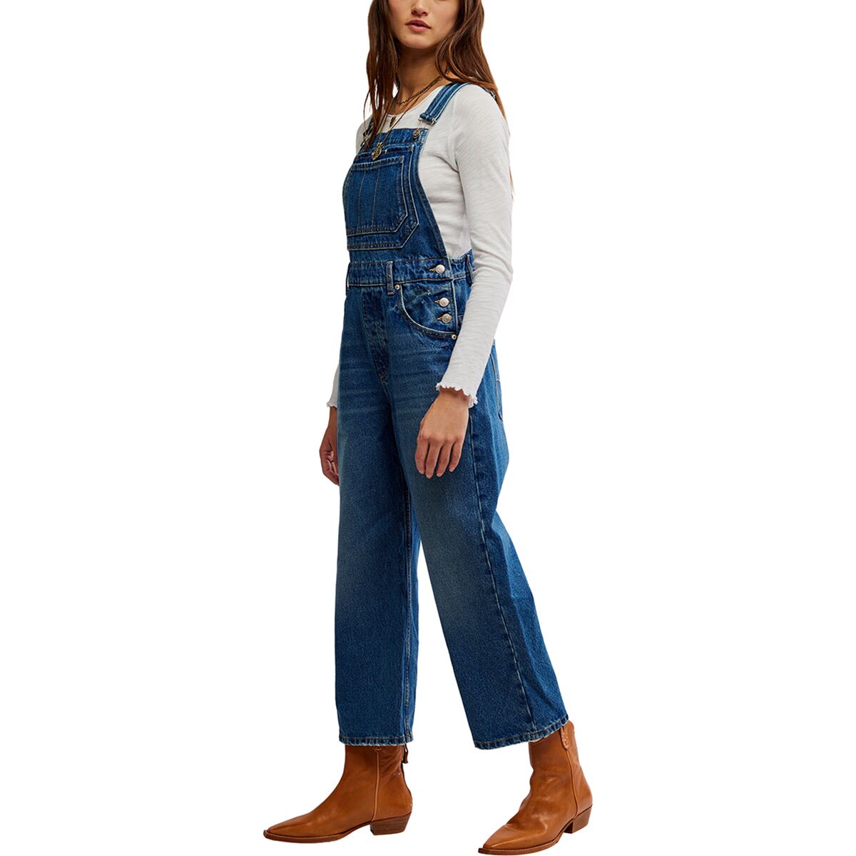 Женский комбинезон Free People Deep Trance Overall, цвет: Reverie — фото 2