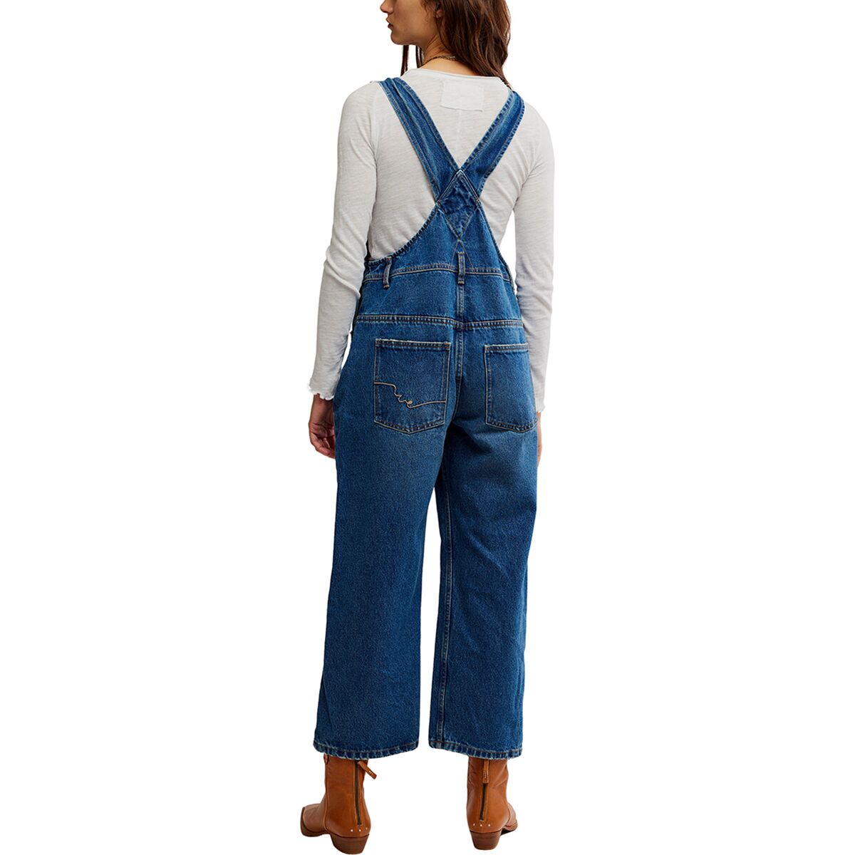 Женский комбинезон Free People Deep Trance Overall, цвет: Reverie — фото 3