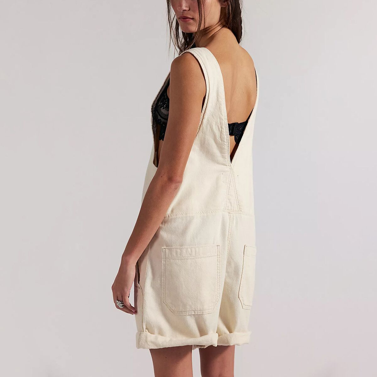 Женские комбинезоны Free People Jude Shortall, цвет: Экрю — фото 3