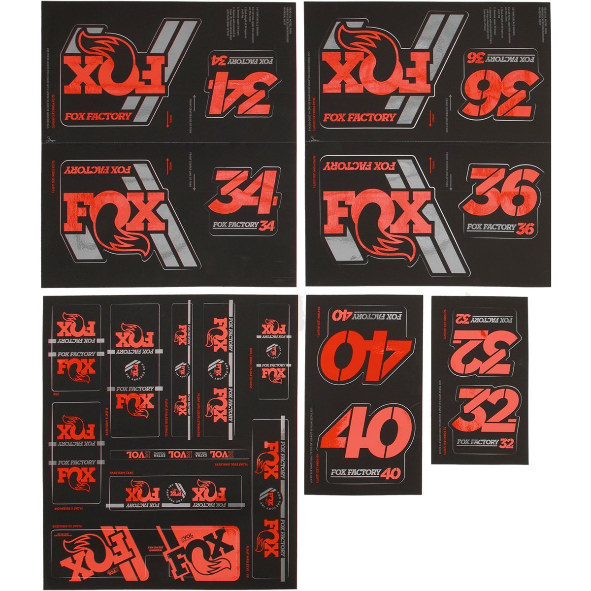 fox heritage decal
