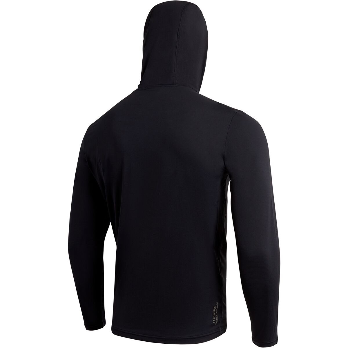 Мужская рубашка Florence Marine X Airtex Long-Sleeve Hooded, цвет: Чёрный — фото 2