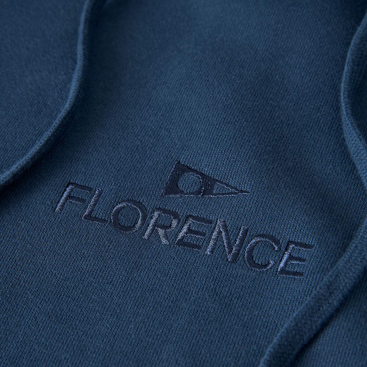 Мужское худи Florence Marine X Florence Embroidered, цвет: Тёмный синий — фото 3